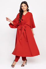 Crepe Georgette Dyed Co-Ord Set WGK-CGS-DY-2202