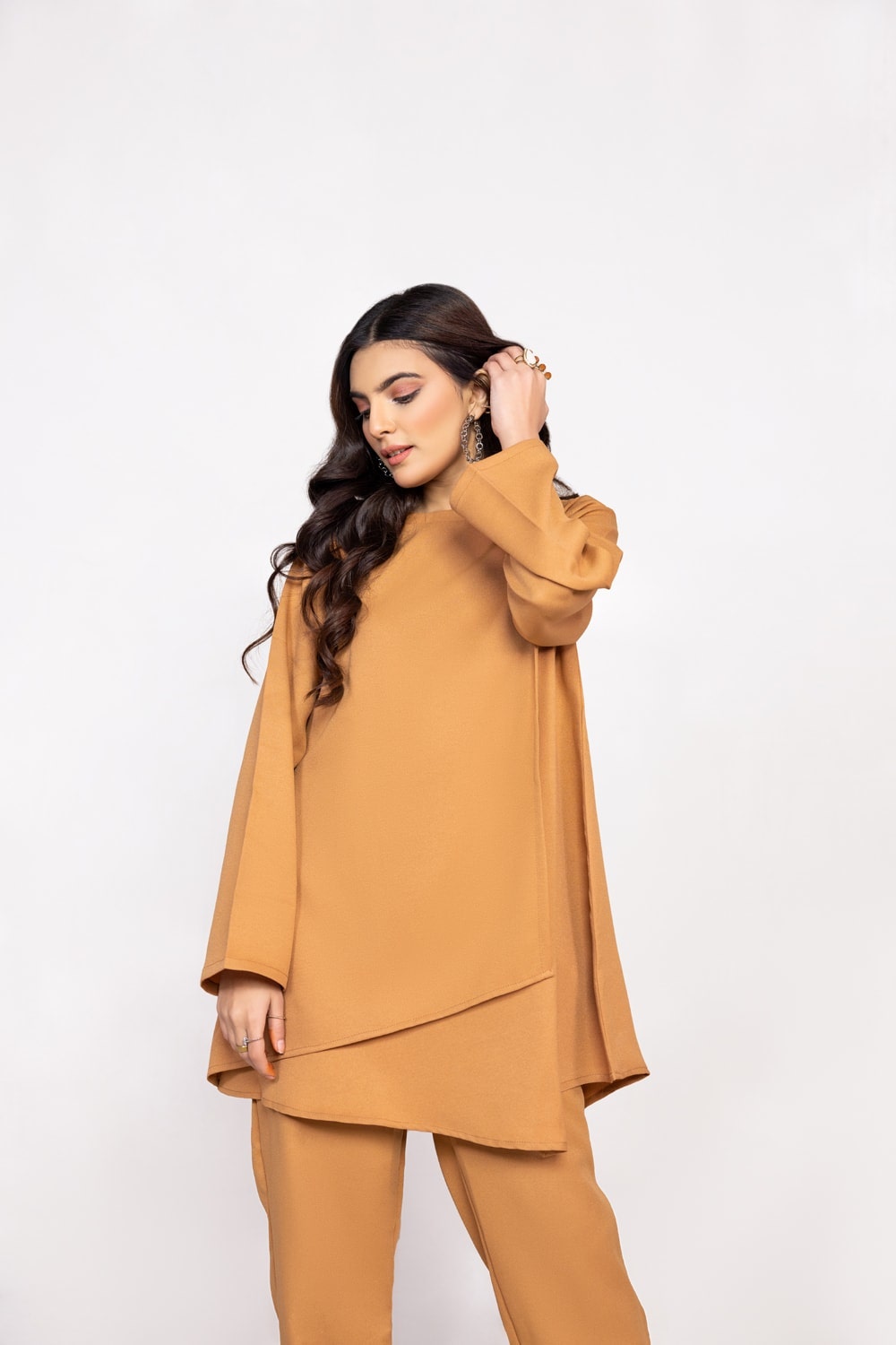 Crepe Georgette Dyed Co-Ord Set