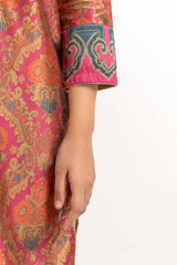 Printed Melody Printed Raw Silk Shirt And Khaddi Net Dupatta WGK-CHS-DP-2532