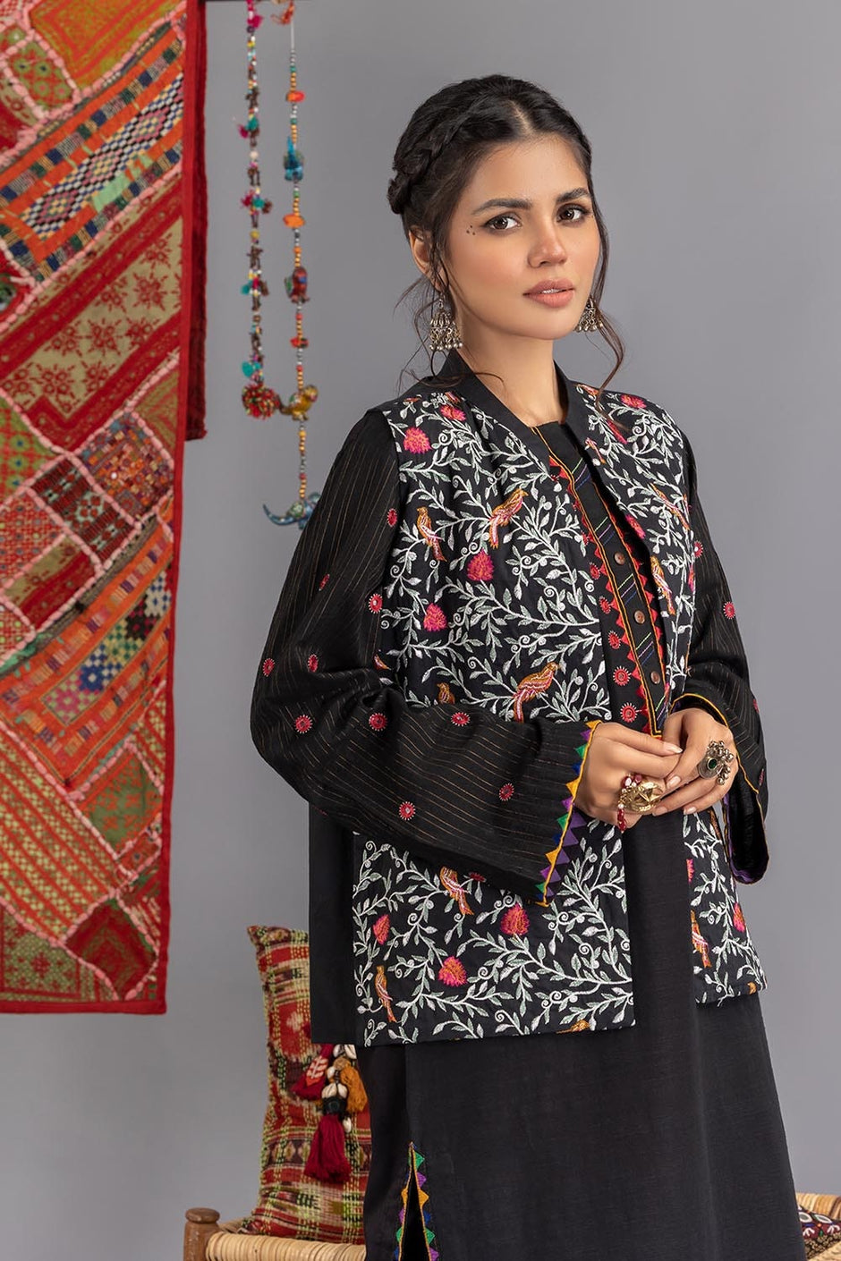 Needle Craft Embroidered Koti