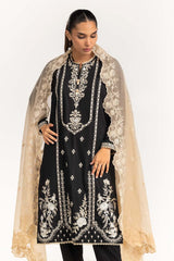 Cambric Dyed Embroidered Shirt And Trouser With Dupatta WGK-CMS-DE-2230