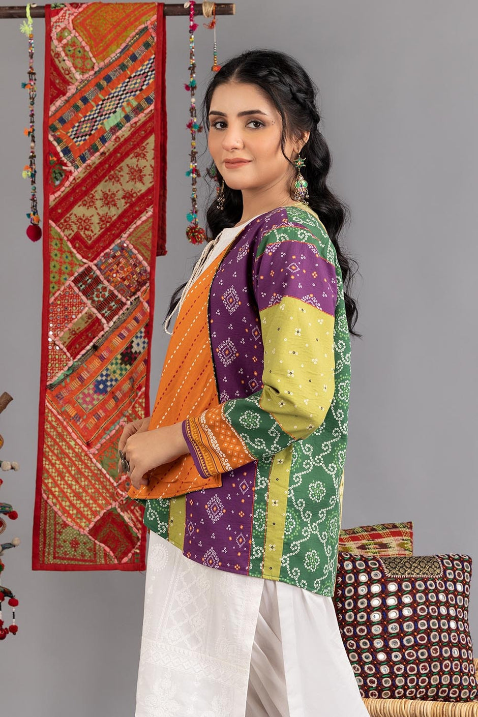 Block Printed Koti