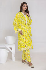Lawn Printed Embroidered Shirt WGK-CMS-DP-2635