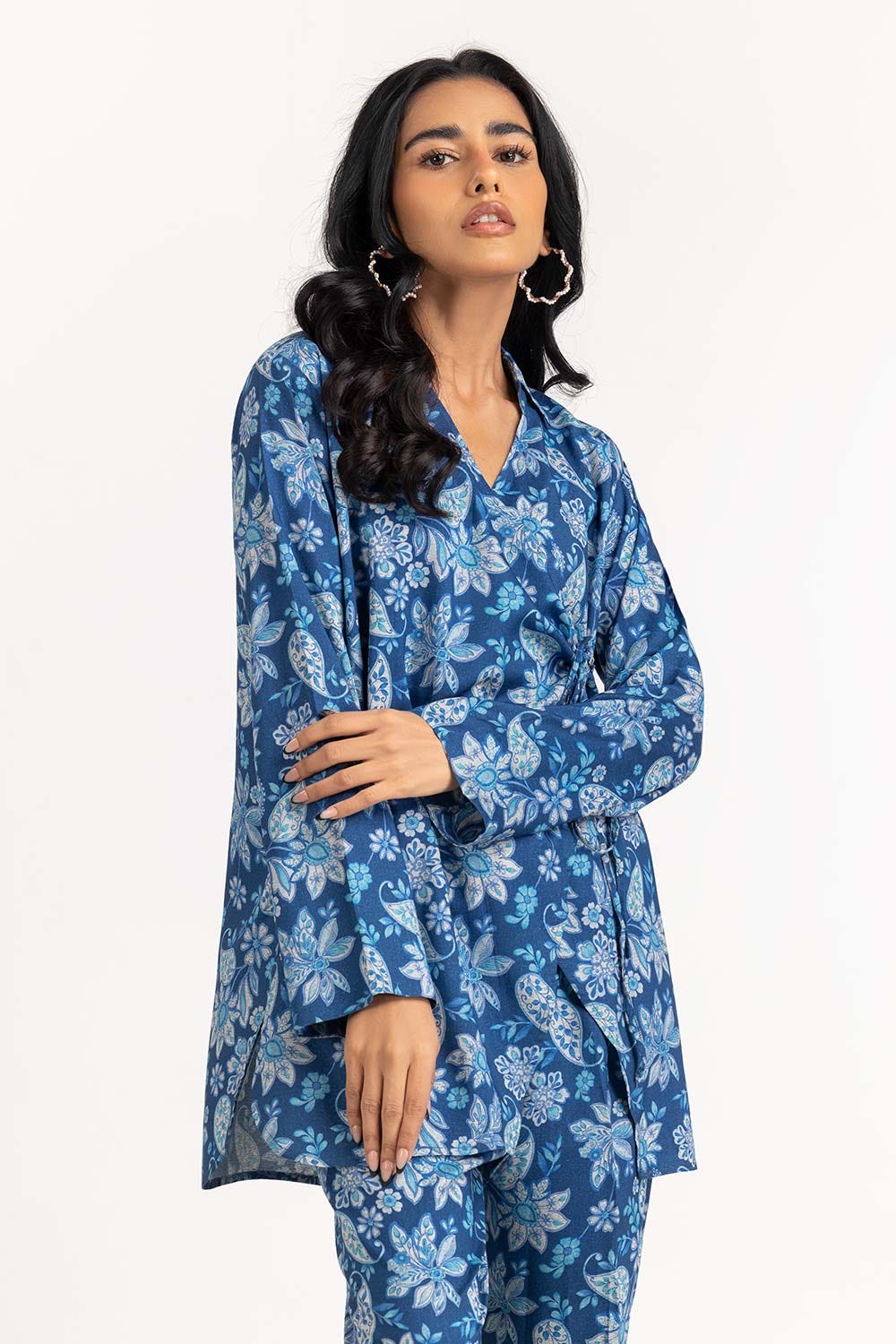 Cambric Printed Shirt And Trouser