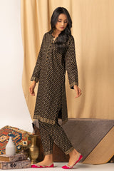 Tehwaar Block Printed Shirt and Trouser WGK-CMS-SP-1334