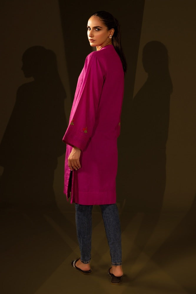 Corduroy Embroidered Shirt WGK-CRW-DE-3069