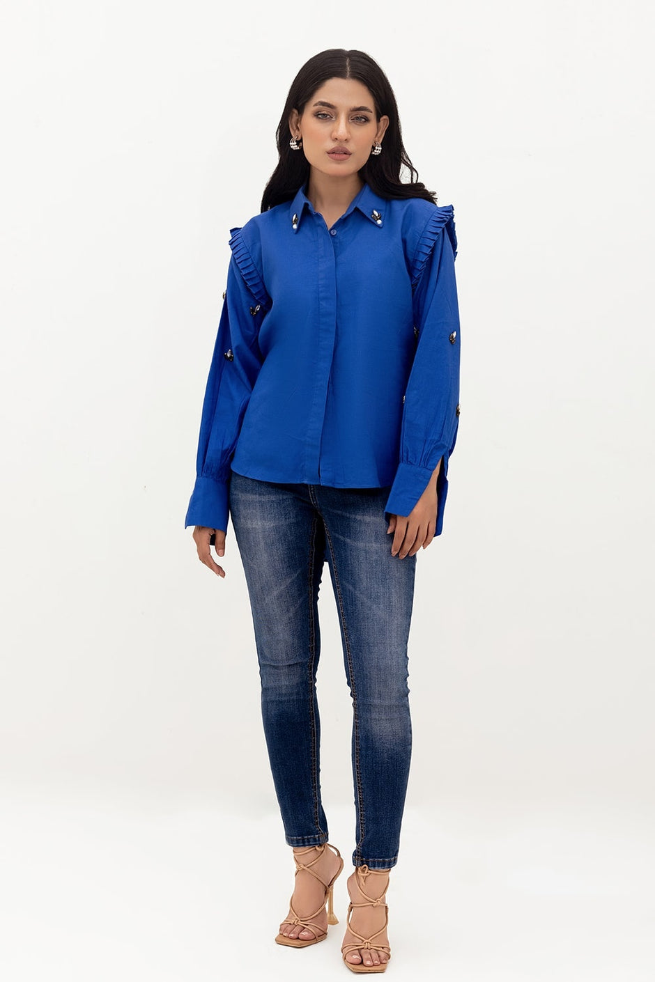 Studio Collection Embellished Shirt