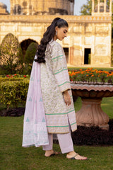 3 Piece Corduroy Block Printed Suit WGK-CRW-SP-2856s