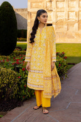 3 Piece Corduroy Block Printed Suit WGK-CRW-SP-2858s