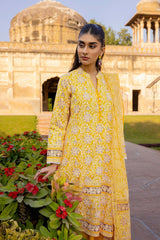 3 Piece Corduroy Block Printed Suit WGK-CRW-SP-2858s