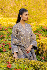 3 Piece Corduroy Block Printed Suit WGK-CRW-SP-2859s