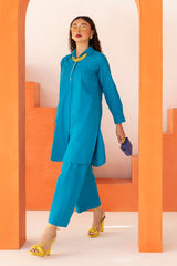 Dobby Seersucker Dyed Shirt And Trouser WGK-DBW-DY-2895