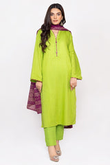 Tehwaar Block Print Shirt And Trouser with Dupatta WGK-DBW-PE-2012