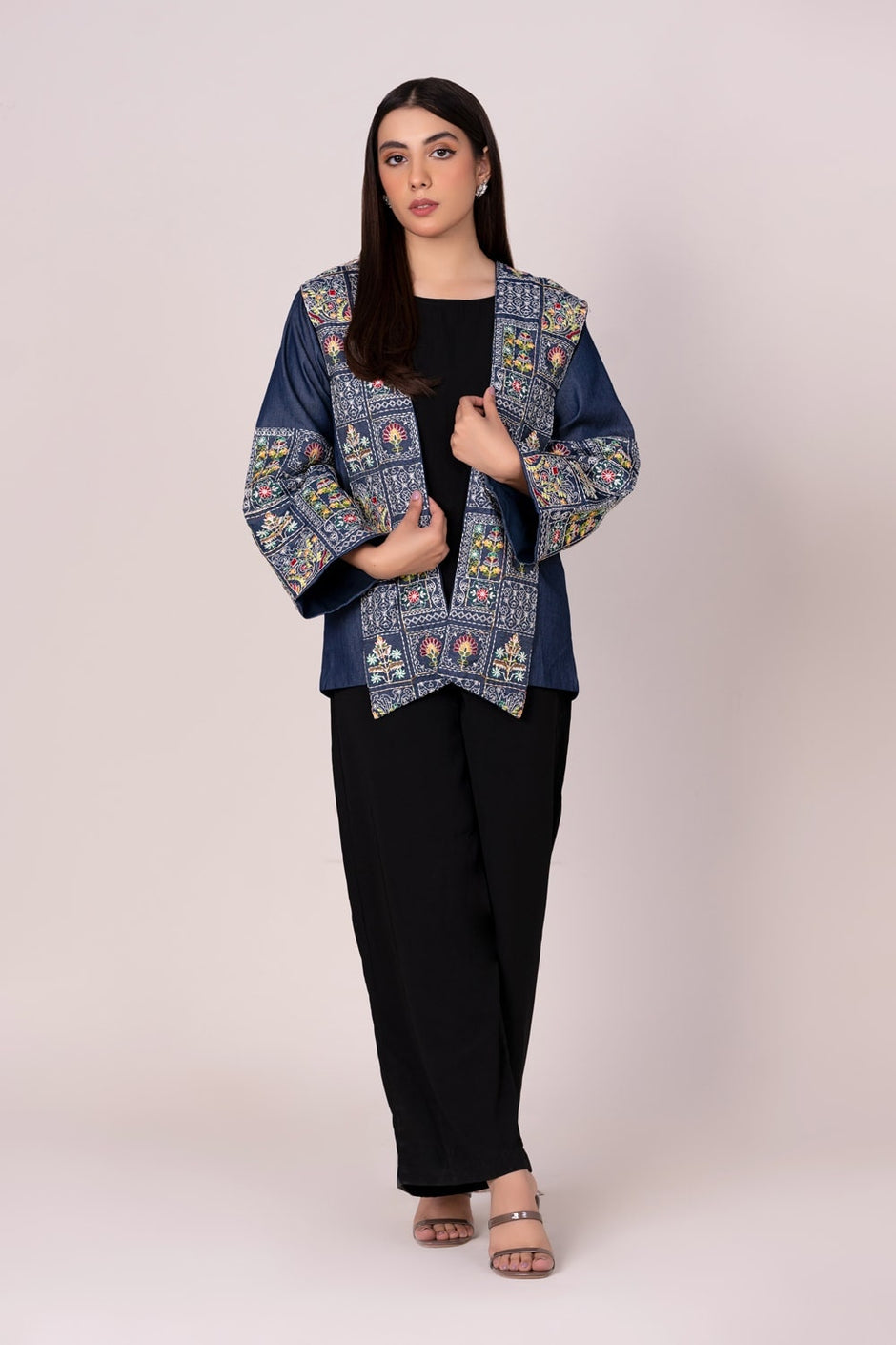 Studio Collection Embroidered Jacket
