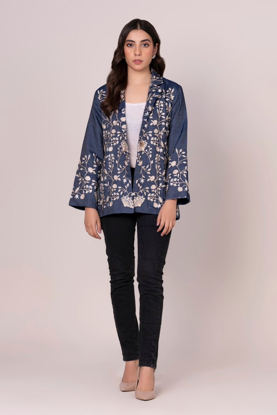 Studio Collection Embroidered Jacket
