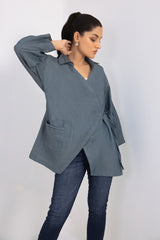 Indigo Hues Dyed Shirt WGK-DNW-DY-1949