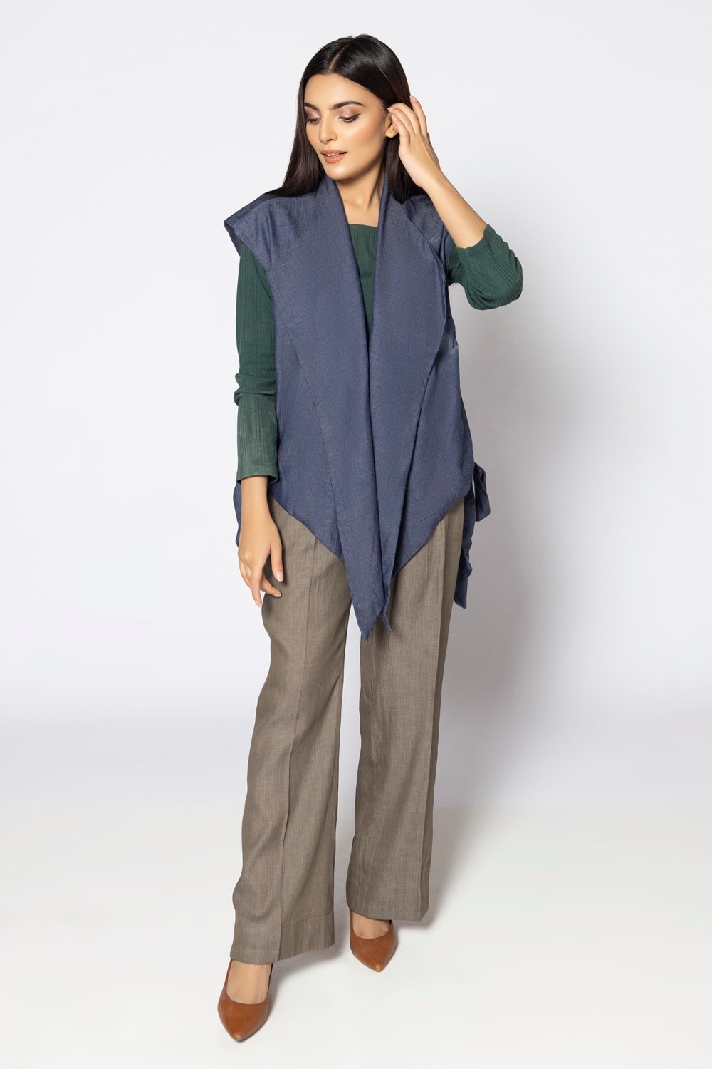 Dyed Denim Shirt And Trouser WGK-DNW-DY-1953