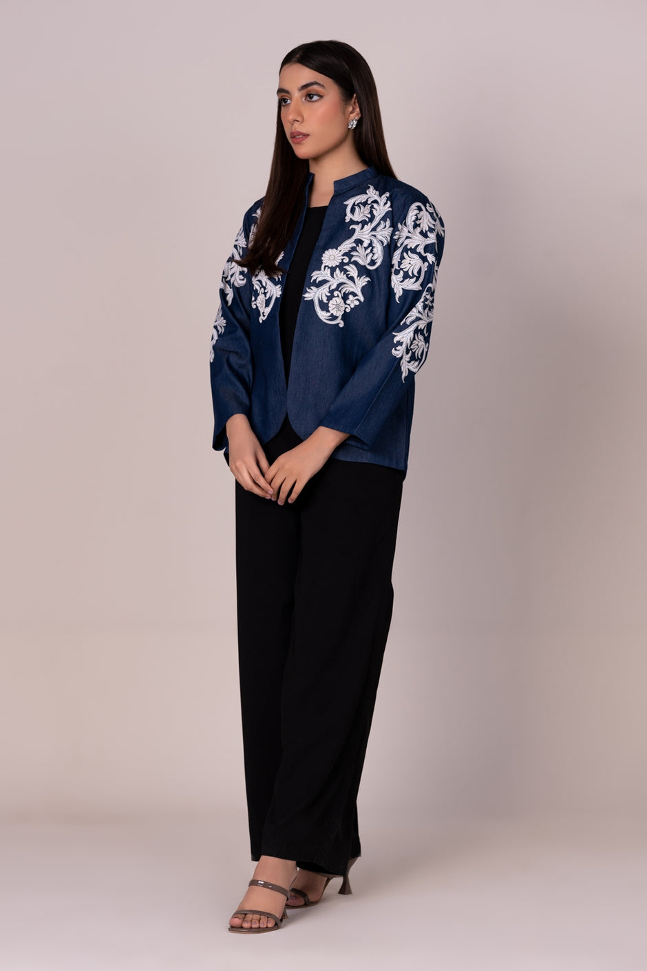 Studio Collection Block Printed Jacket