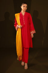 Dyed Jacquard Dupatta WGK-DPT-JQ-343