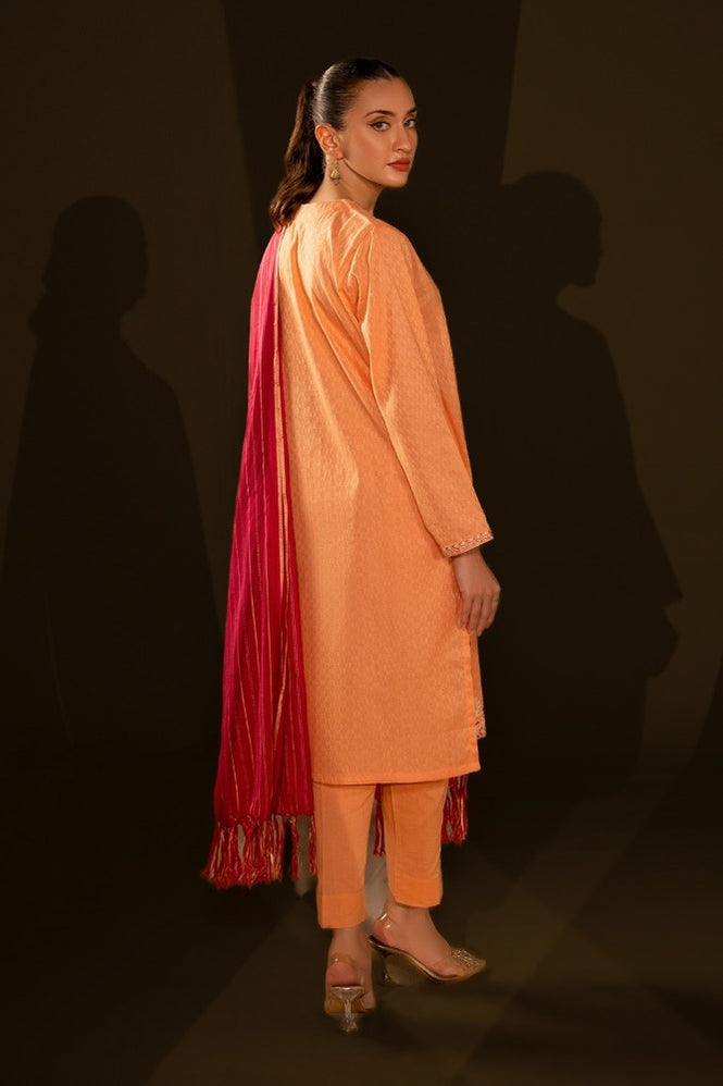 Dyed Jacquard Dupatta