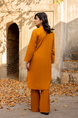 Danedar Embroidered Shirt And Dyed  Trouser WGK-DRW-DE-3142