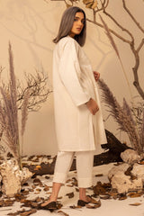 Karandi Danedar Embroidered Shirt And Dyed Trouser WGK-DRW-DE-3178