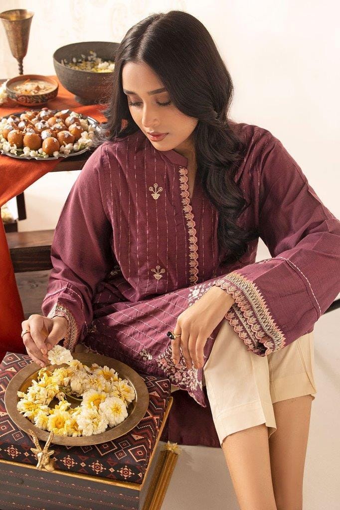 Needle Craft Embroidered Shirt