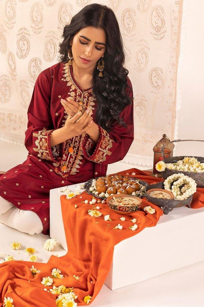 Needle Craft Embroidered Shirt WGK-FFS-DE-695