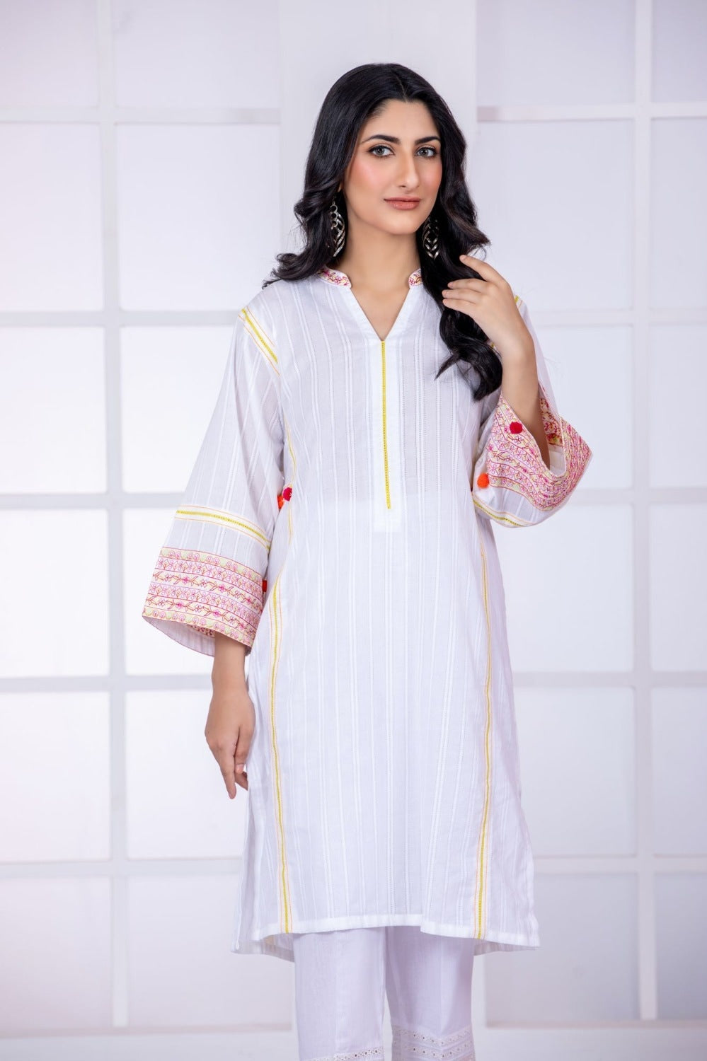 Day To Day Embroidered Shirt WGK-FFS-DE-700