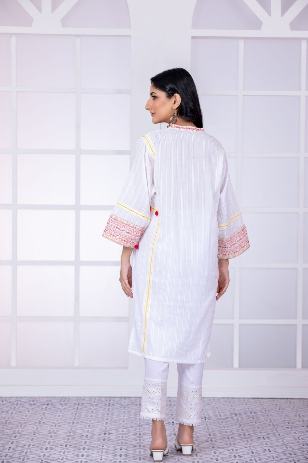 Day To Day Embroidered Shirt WGK-FFS-DE-700