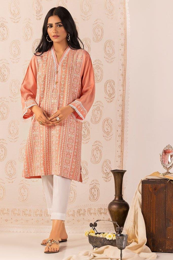 Needle Craft Embroidered Shirt
