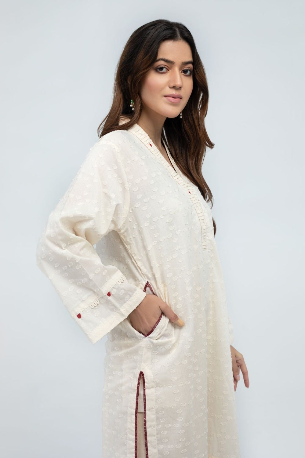 Dyed Jacquard Shirt