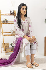The Loom Shirt And Embroidered Dupatta WGK-JQS-DE-728 A