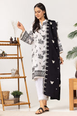 The Loom Shirt And Embroidered Dupatta