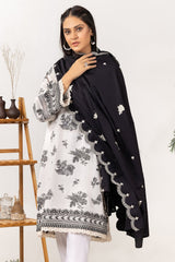 The Loom Shirt And Embroidered Dupatta