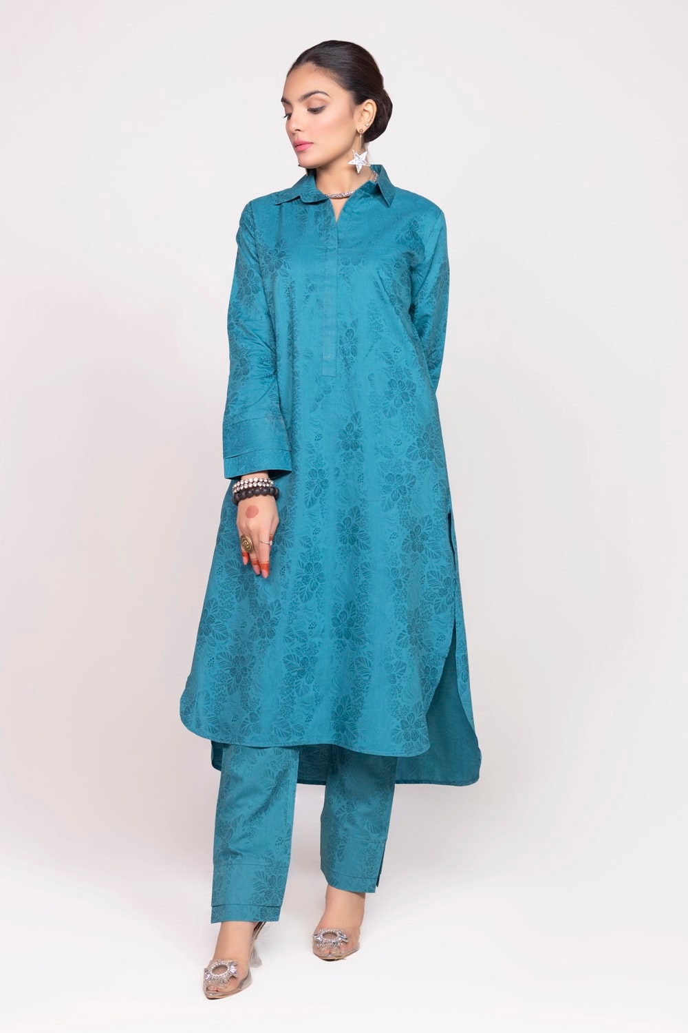 The Loom Dyed Shirt And Trouser WGK-JQS-DY-2178