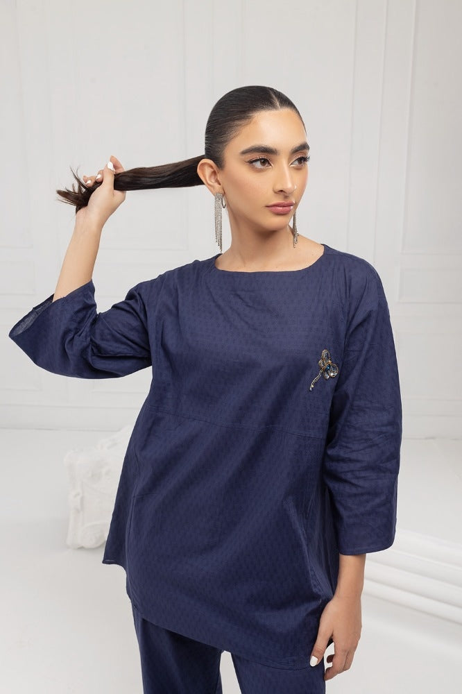 Jacquard Shirt And Trouser WGK-JQS-DY-2211
