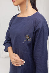 Jacquard Shirt And Trouser WGK-JQS-DY-2211
