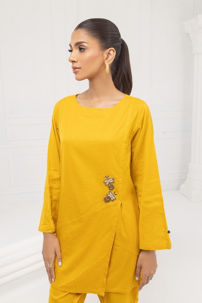 Jacquard Embroidered Tunic WGK-JQS-DY-3338