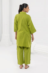 Jacquard Embroidered Shirt WGK-JQS-DY-3339