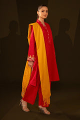 Jacquard Embroidered Shirt And Jacquard Dupatta WGK-JQW-DE-2953