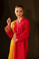 Jacquard Embroidered Shirt And Jacquard Dupatta WGK-JQW-DE-2953