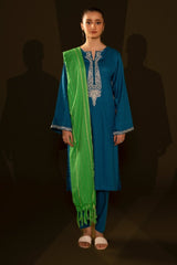 Jacquard Embroidered Shirt And Dupatta WGK-JQW-DE-2955