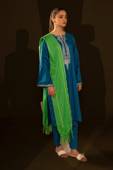 Jacquard Embroidered Shirt And Dupatta WGK-JQW-DE-2955
