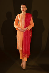 Jacquard Embroidered Shirt And Jacquard Dupatta WGK-JQW-DE-2956