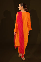 Jacquard Embroidered Shirt And Jacquard Dupatta WGK-JQW-DE-2957