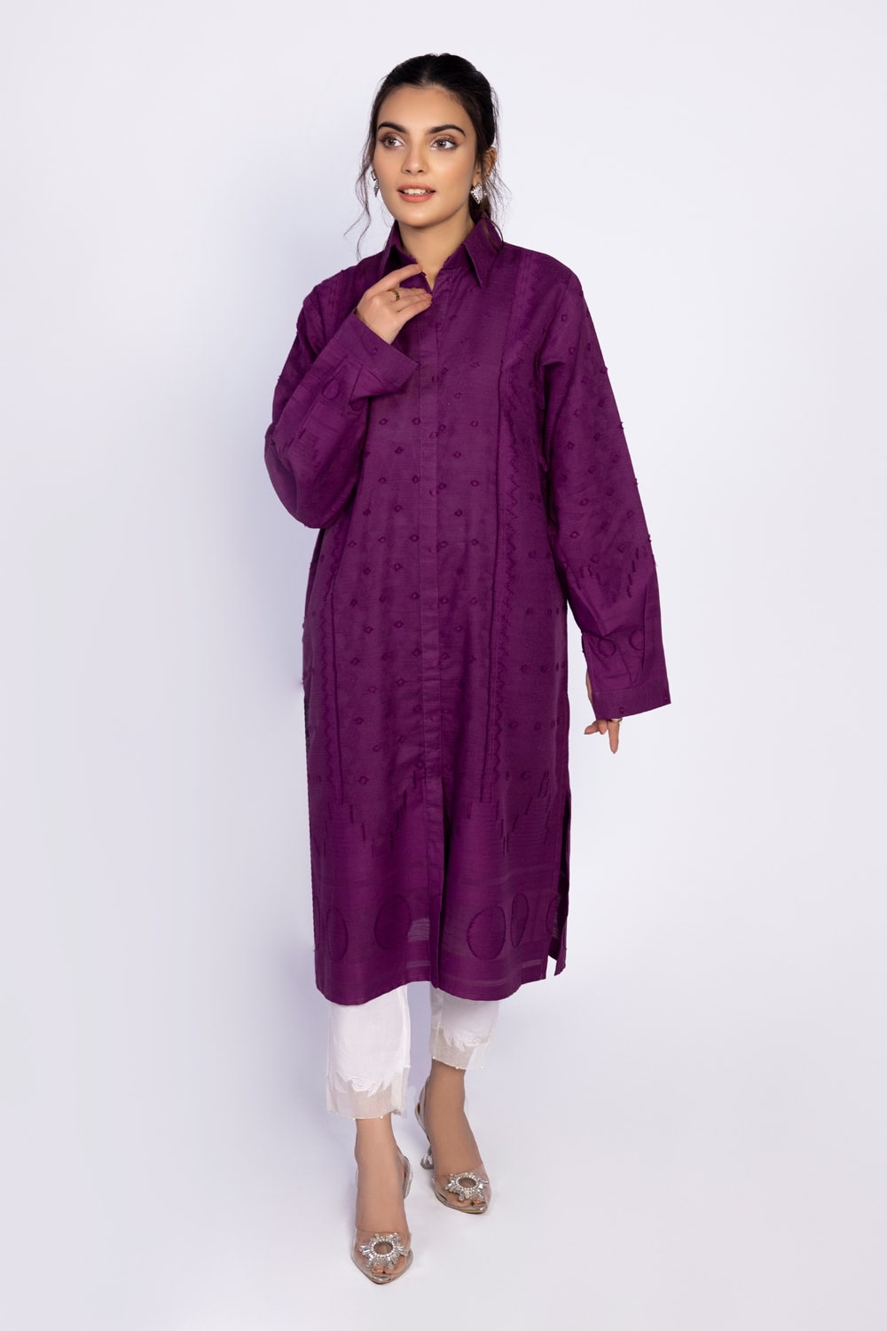 Jacquard Dyed Shirt WGK-JQW-DY-1728