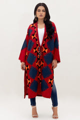 Needle Craft Embroidered Long Shirt WGK-KDW-DE-1557