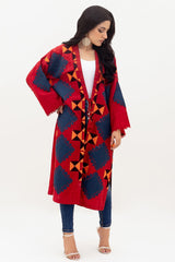 Needle Craft Embroidered Long Shirt WGK-KDW-DE-1557