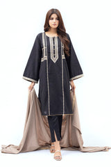 Khaddar Embroidered Shirt And Acrylic Shawl WGK-KDW-DE-2019